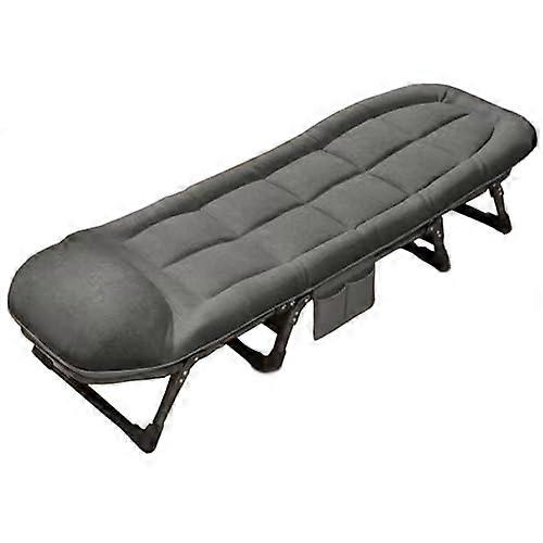 Folding bed with iron frame, six adjustable head positions, 400 lb capacity (Dark Gray, 70.81122in)