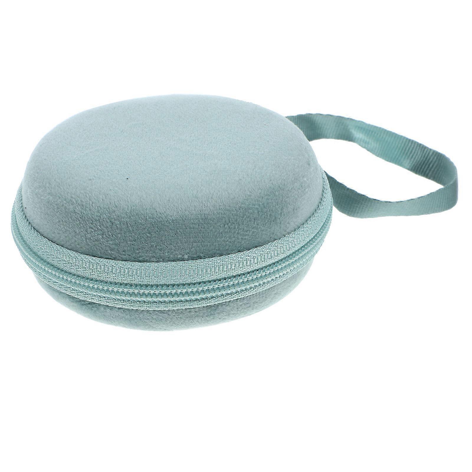 Portable Green EVA Essential Oil Carrying Case for Storage with Scroll Wheel and Bottle Organizer