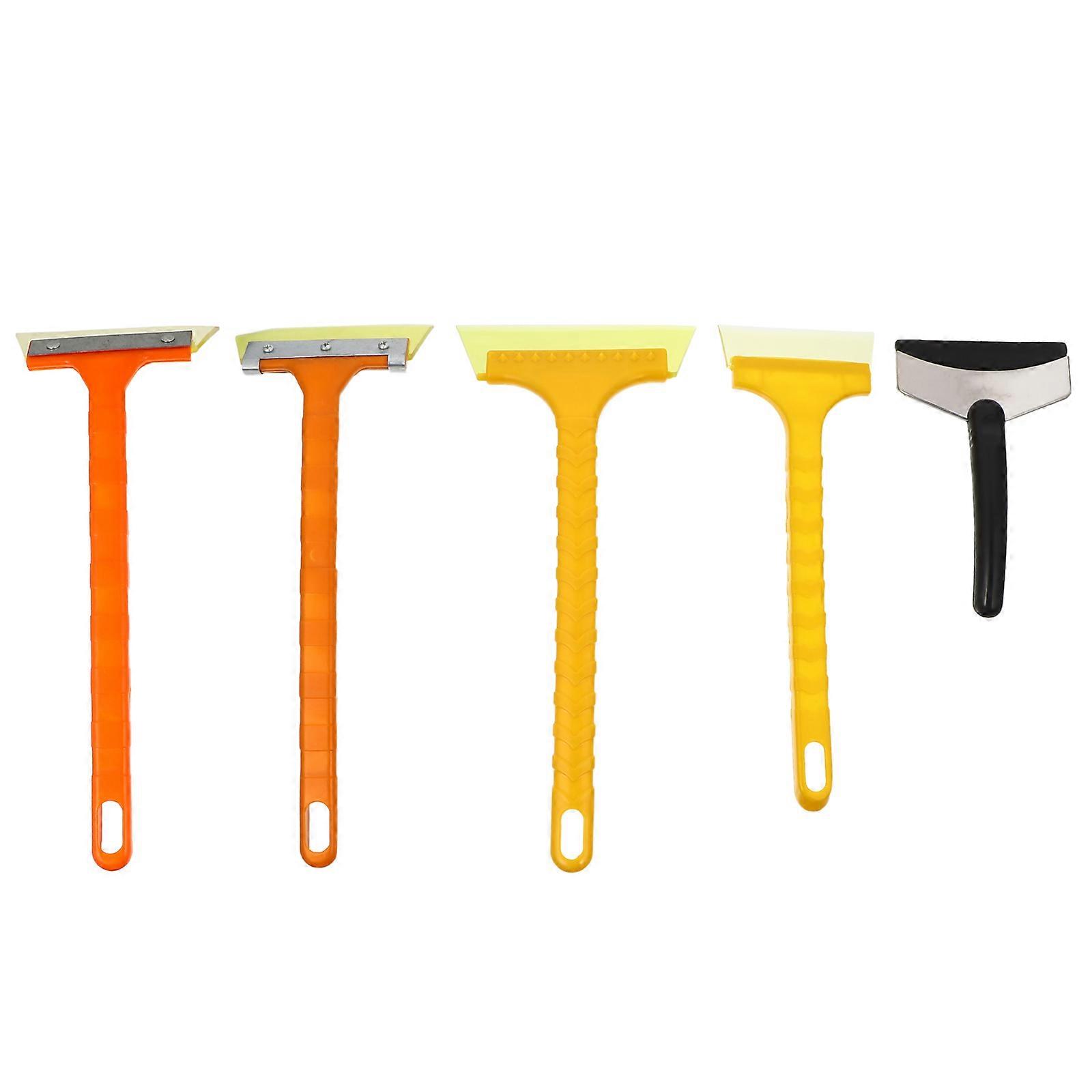Εργονομική λαβή εργαλείων αφαίρεσης χιονιού αυτοκινήτων πλαστική ανοξείδωτο 5Pack