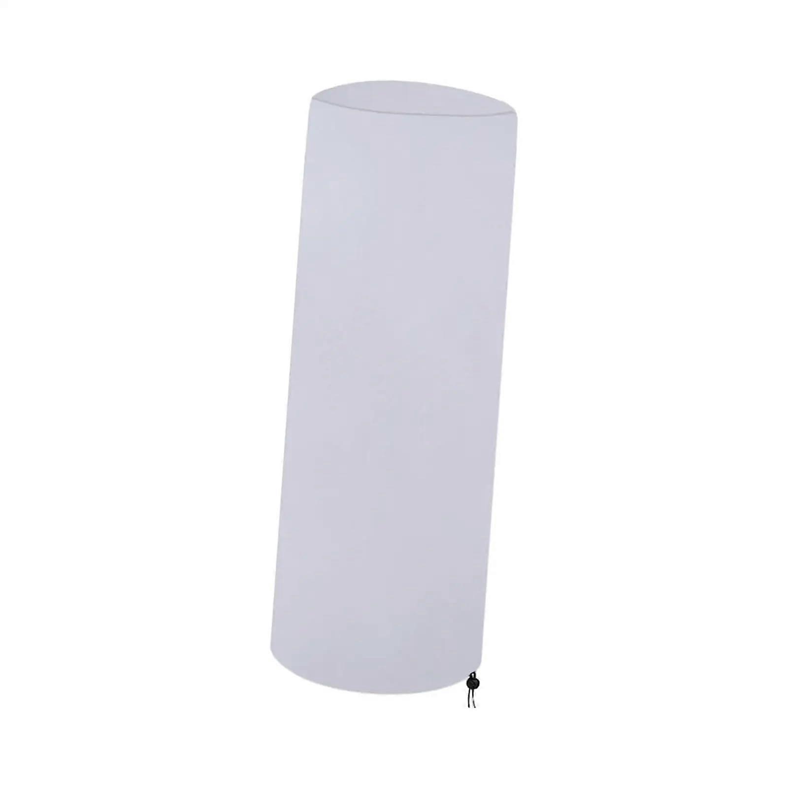 Pool accessories cover for patio heater, easy tallation, universal, portable, practical, for outdoor use, durable, with zipper pool cover (Silver)