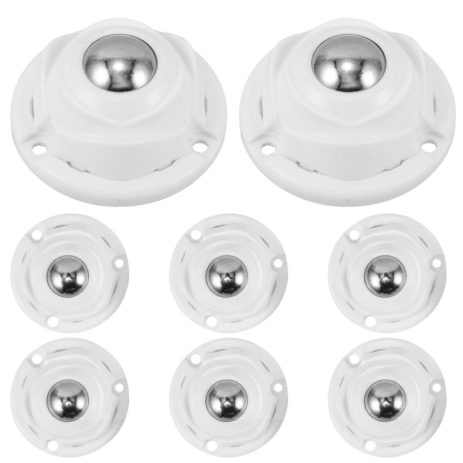 Smooth Rotation Adhesive Caster Wheels For Furniture Appliance 4.50X4.50X2.50CM 360-Degree Rotation 8Pcs