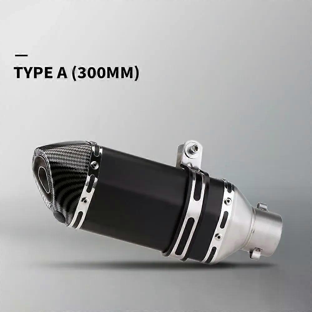 con 51mm universal motorcykel udstødningsrør med lyddæmper modifikation motocross lyddæmper til z400 250 r15 r3 zx6r zx10 k7 mt07