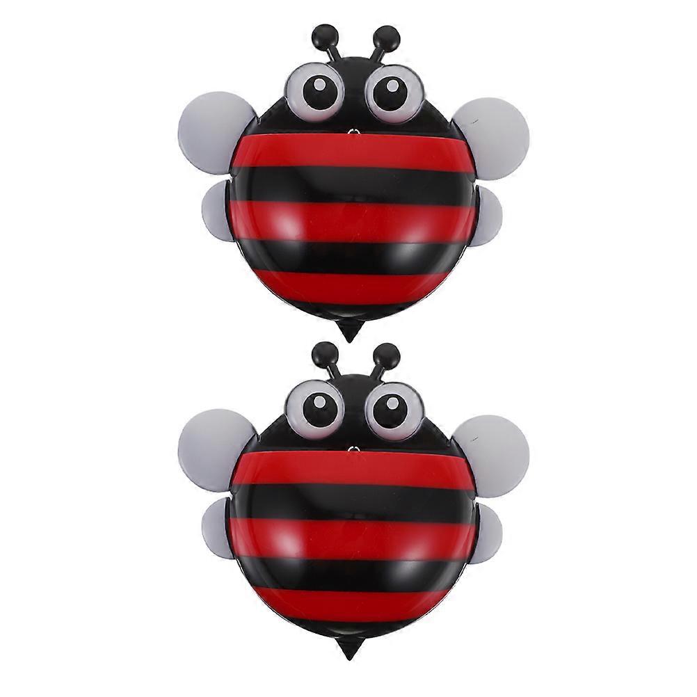 Magnetic Bee Pen Holders 2PCS Cute & Practical Marker Storage for Office/Home, Space Saving Design Works on Whiteboard & Fridge