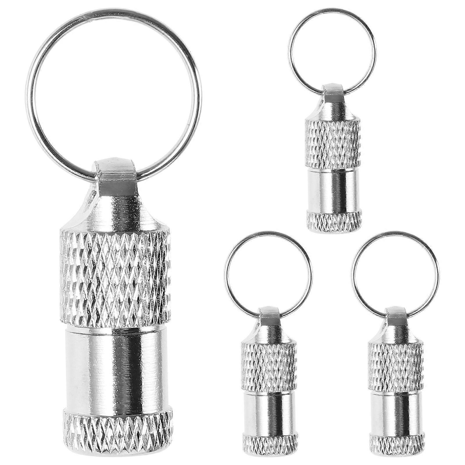 Small Dog Tag Oval Shape Identification For Pets 4Pcs