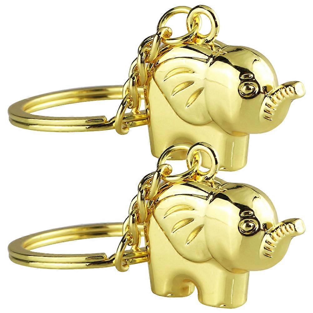 Here's a refined and engaging product description for your **2pcs Elephant Keychain Charm**:

 

🌟 **2pcs Adorable Elephant Keychain Charms – Cute