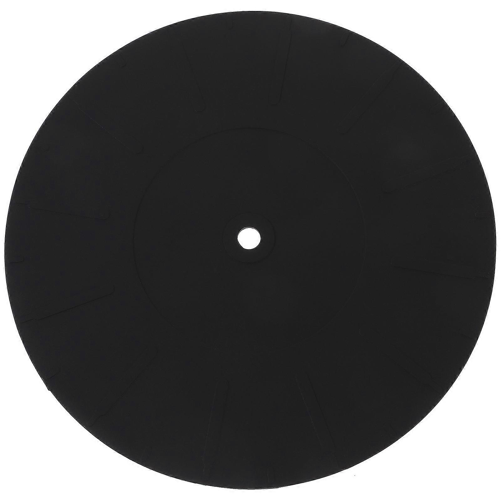 Record Player Turntable Mat Silicone Turntable Slipmat Anti Static Reduce Vibration For Record Playing 1Pcs