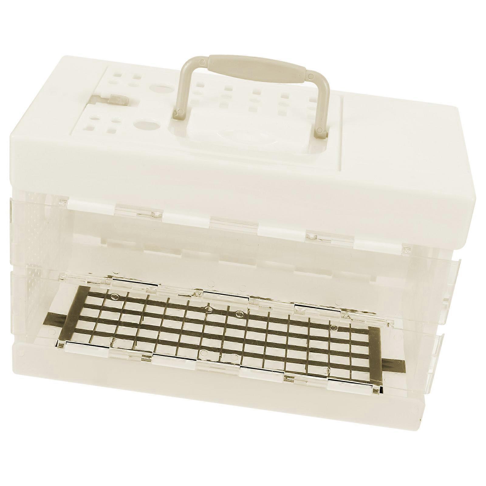 Outdoor Bird Carrier Cage with Travel Handle for Parrot 1 Set