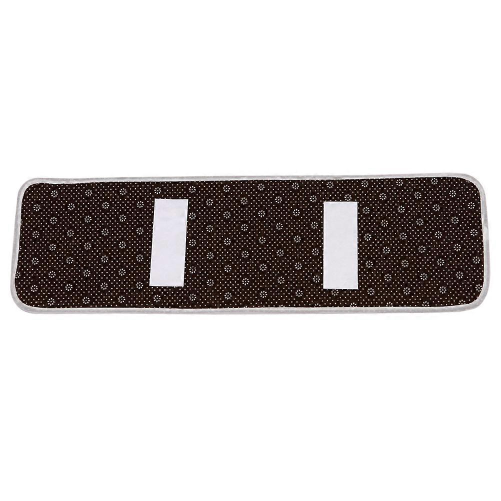 Rubber Backed Stair Treads Non-Slip Rectangular Multi 70x22x1cm 1Set