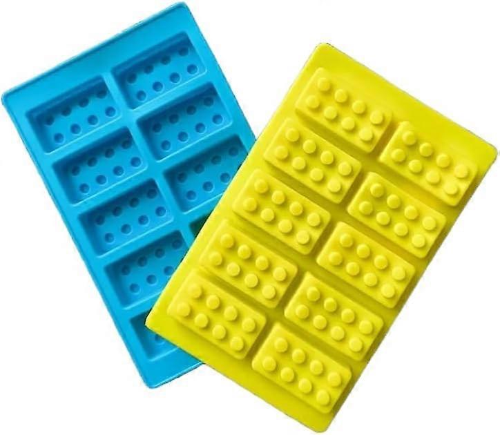 2-pack silicone chocolate block mold, ice cube mold