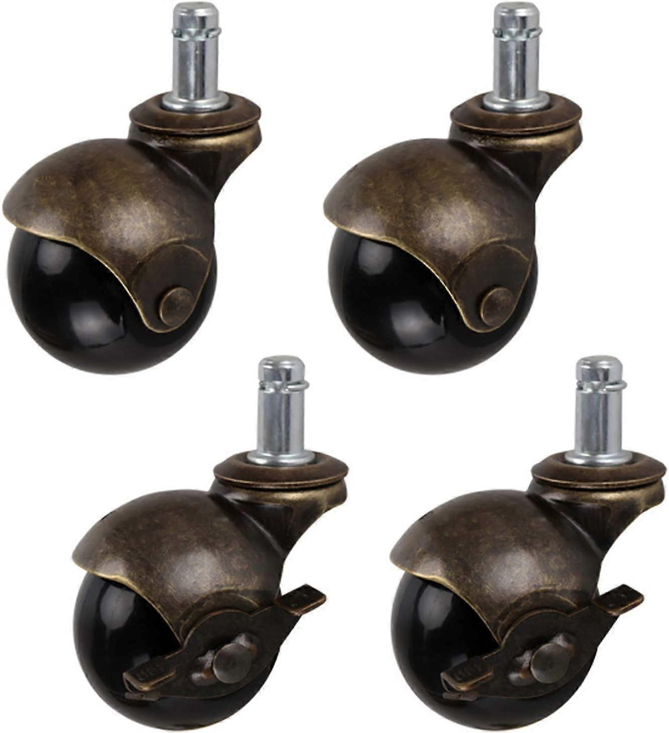 highperformance swivel casters made of brass, nylon replacement roller