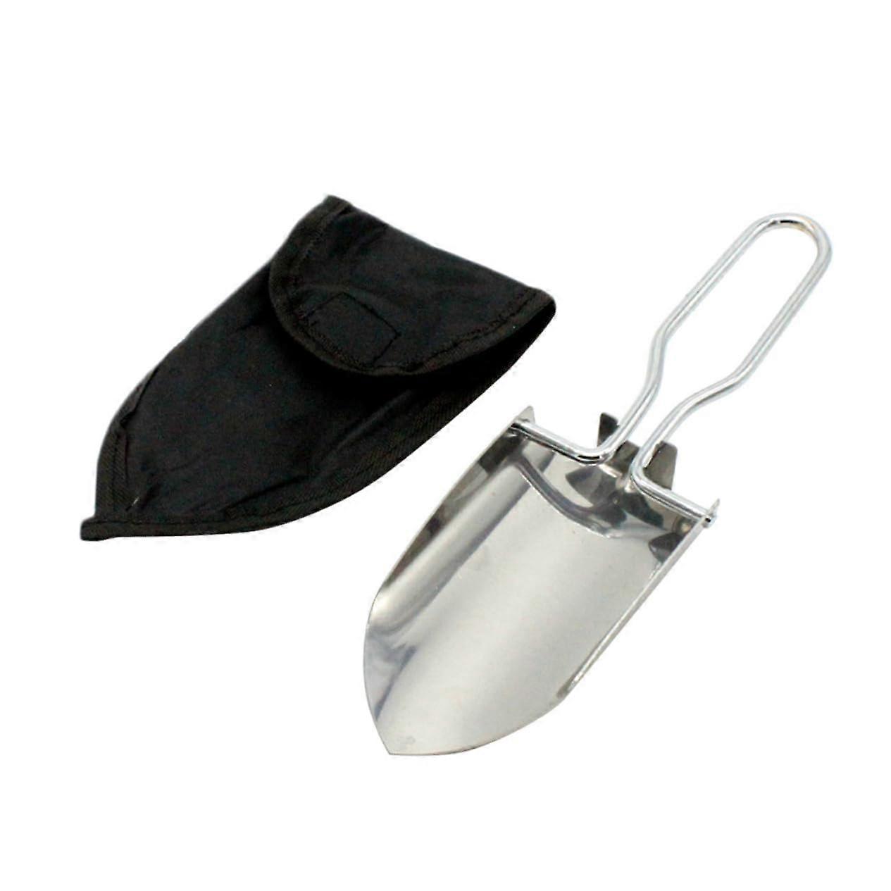 Foldable Garden Shovel Made of Sturdy Material Practical Outdoor Shovel for Removing Mud