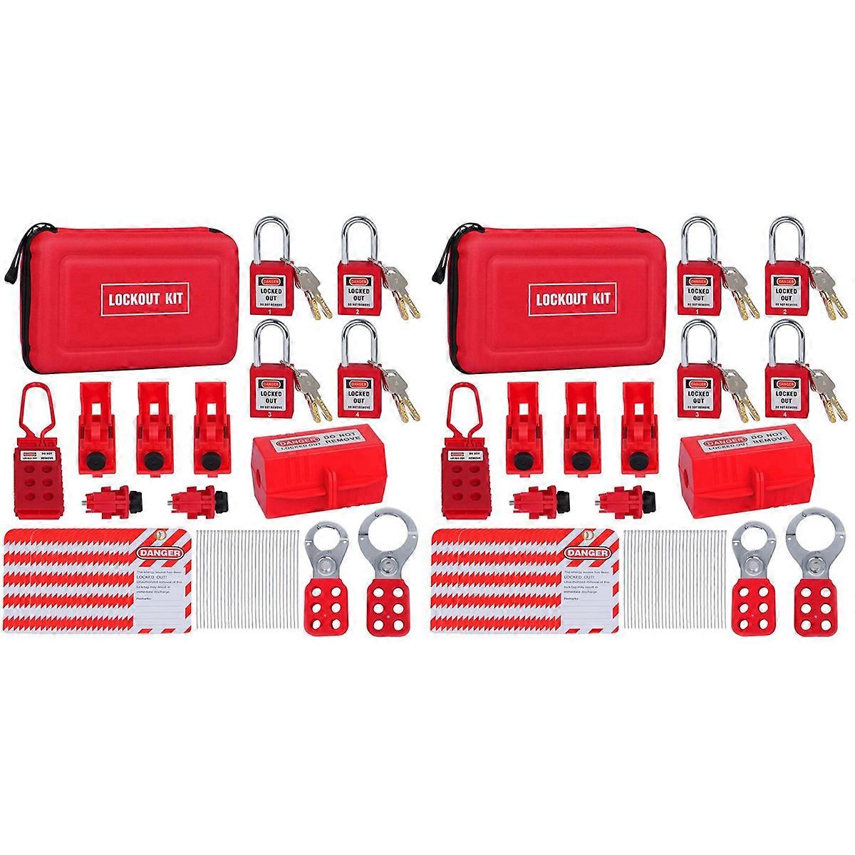 Locking Tag Kit Hasps, Clamps and Universal Multi-Pole Circuit
