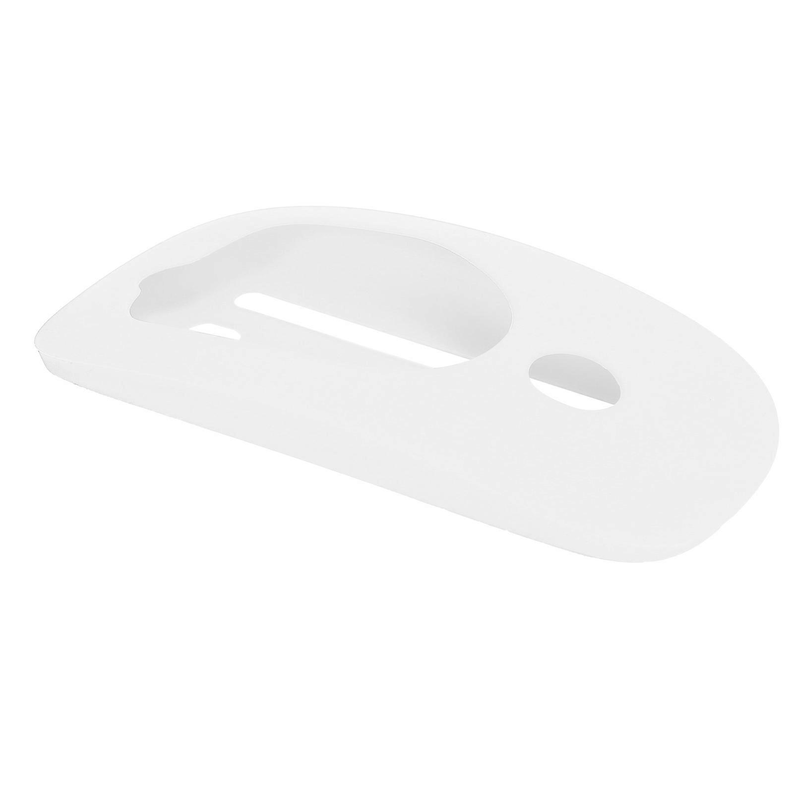 Comfortable, Soft, Removable Silicone Mouse Cover for OS X 1/2, White