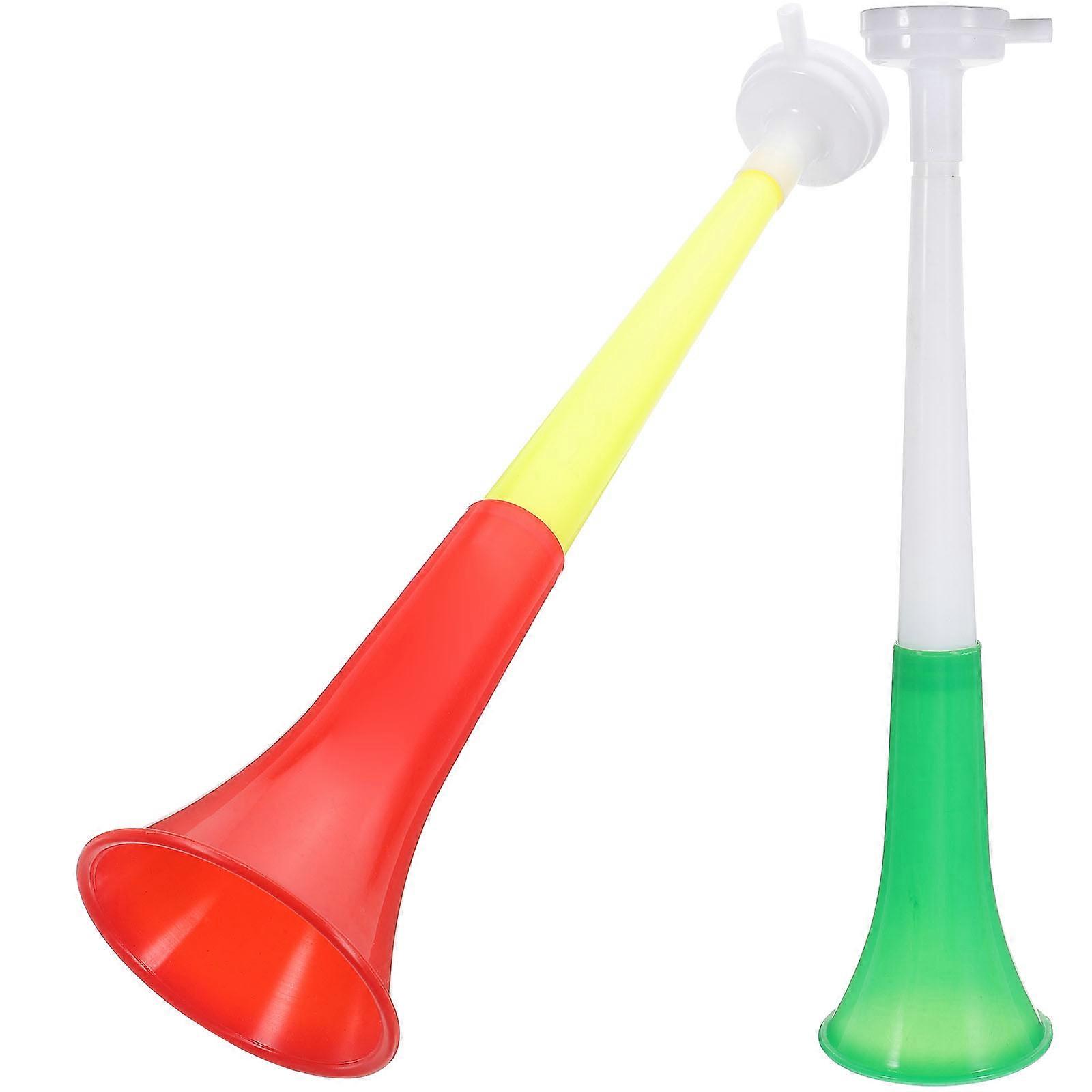 Horns For Football Games Soccer Trumpet Toy Noise Maker Telescopic 2Set
