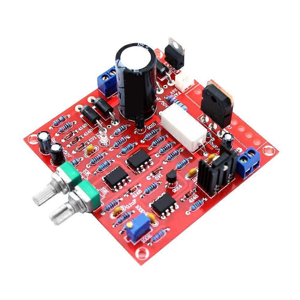 Adjustable Regulated Power Supply Kit with Short Circuit Current Limitation for Circuit Testing and Experiments