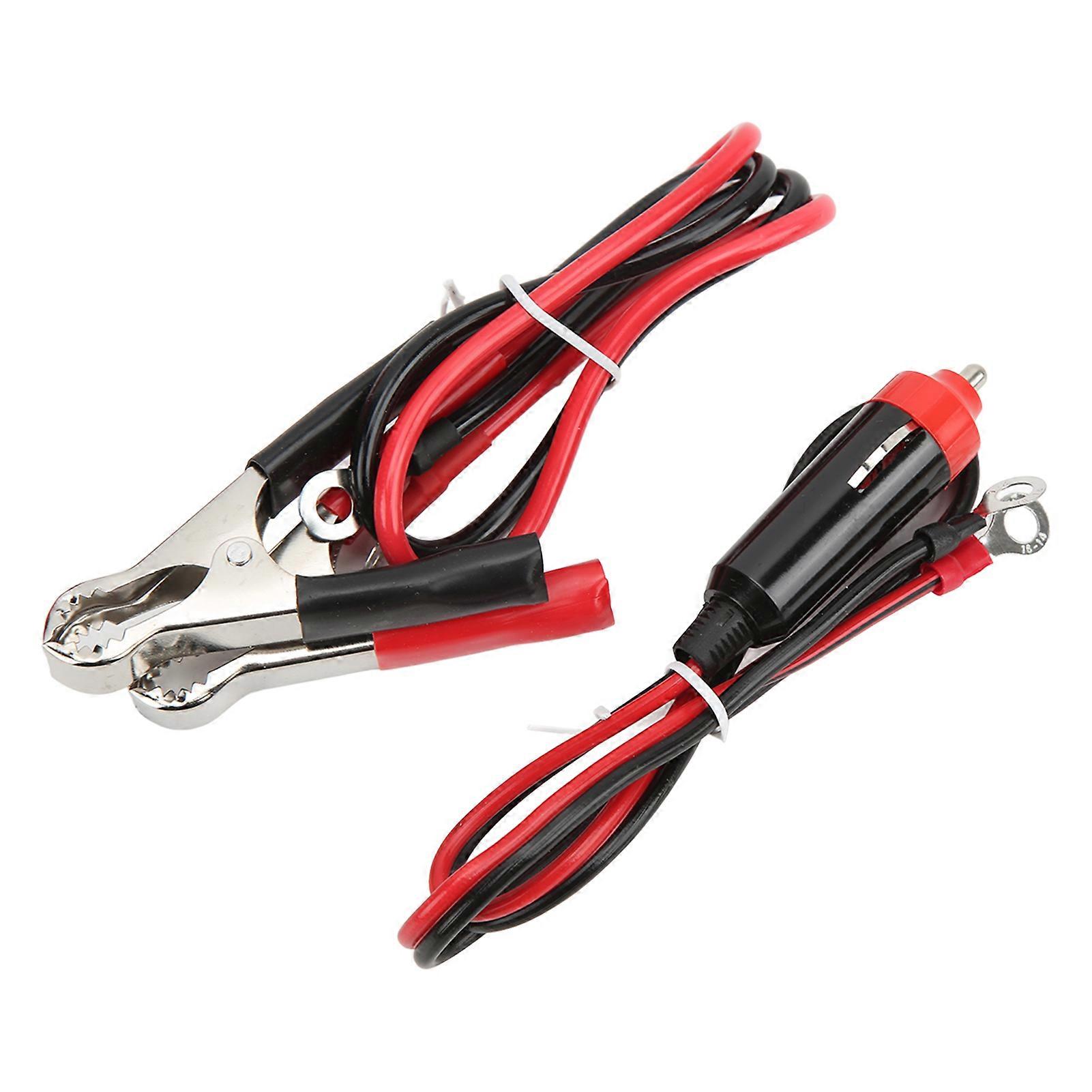 Red Modified Sine Wave Power Inverter DC 12V/24V to AC  Car Converter with Dual AC Outlets USB Charging Port LCD Display