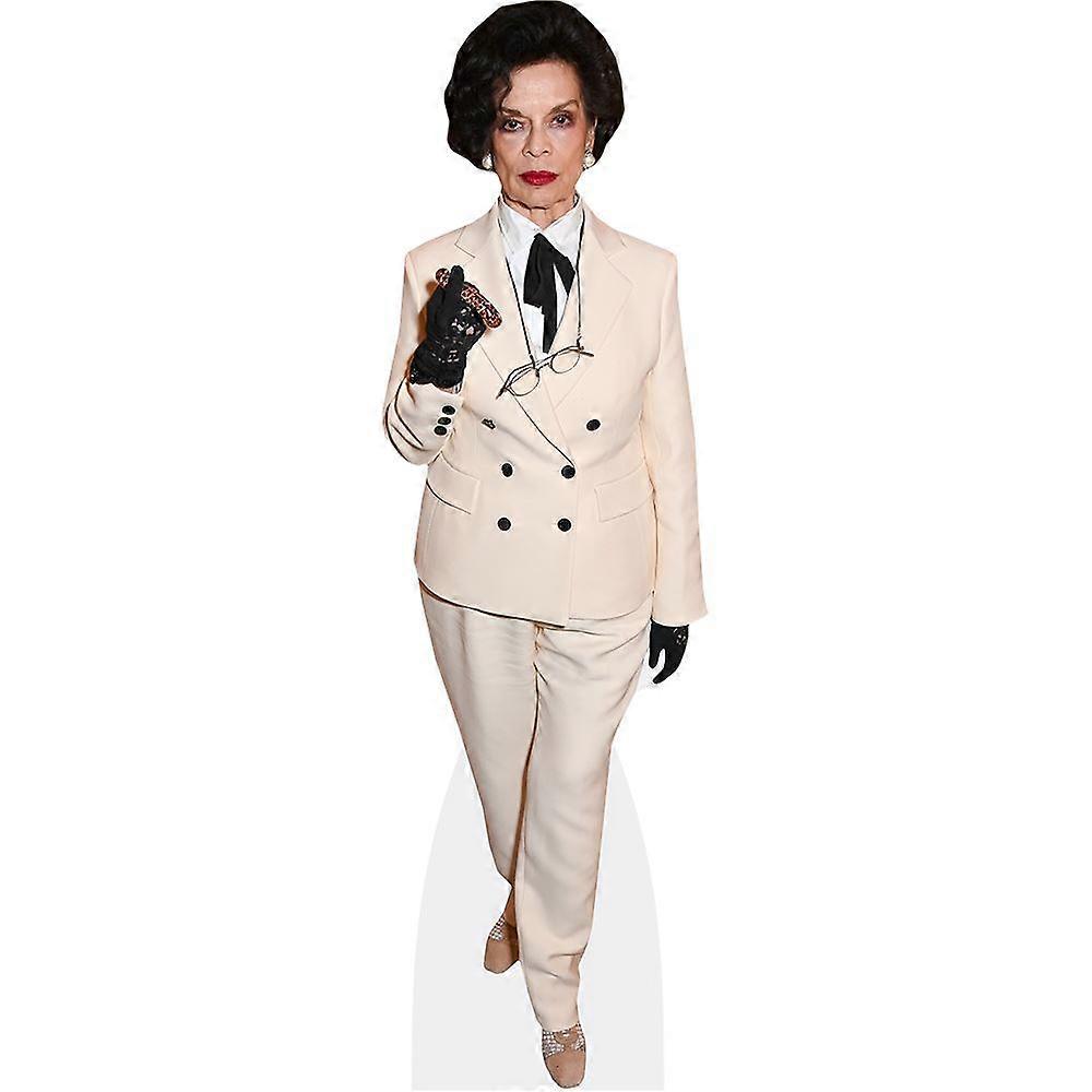 Bianca Jagger (White Suit) Cardboard Cutout (lifesize OR mini size). Standee. Stand Up.