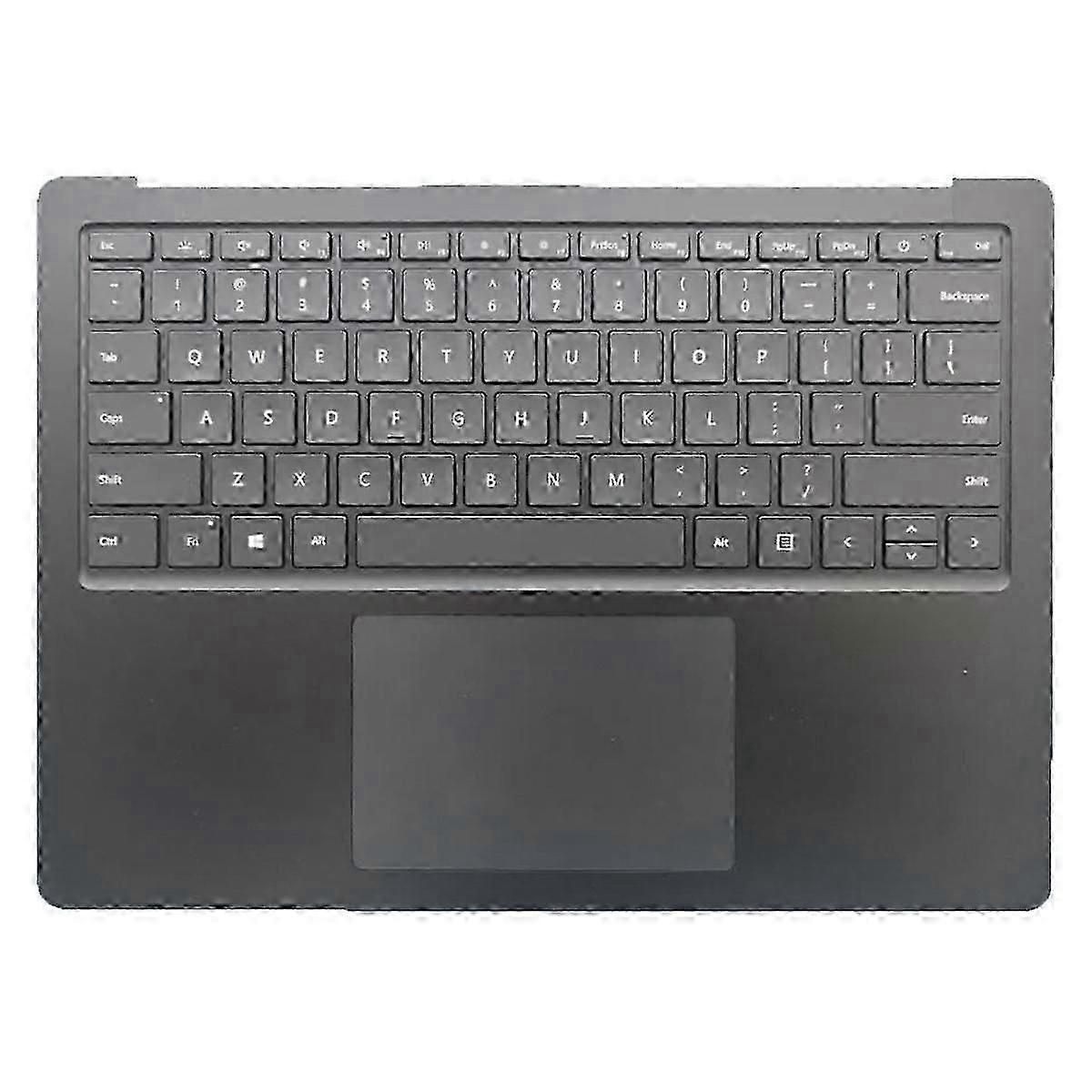 Laptop Keyboard for Laptop3/4/5 13.5 Inch 1951 Replacement Palmrest Keyboard Touchpad Black