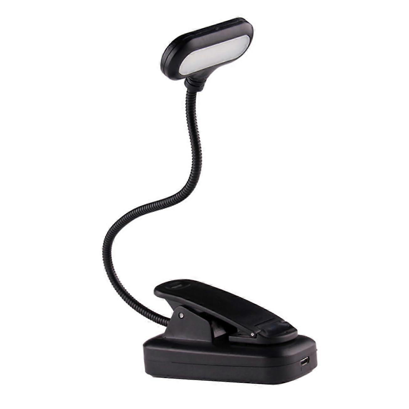 Eye Protection Lamp LED Clip Desk Light USB Rechargeable Reading Light Book Light