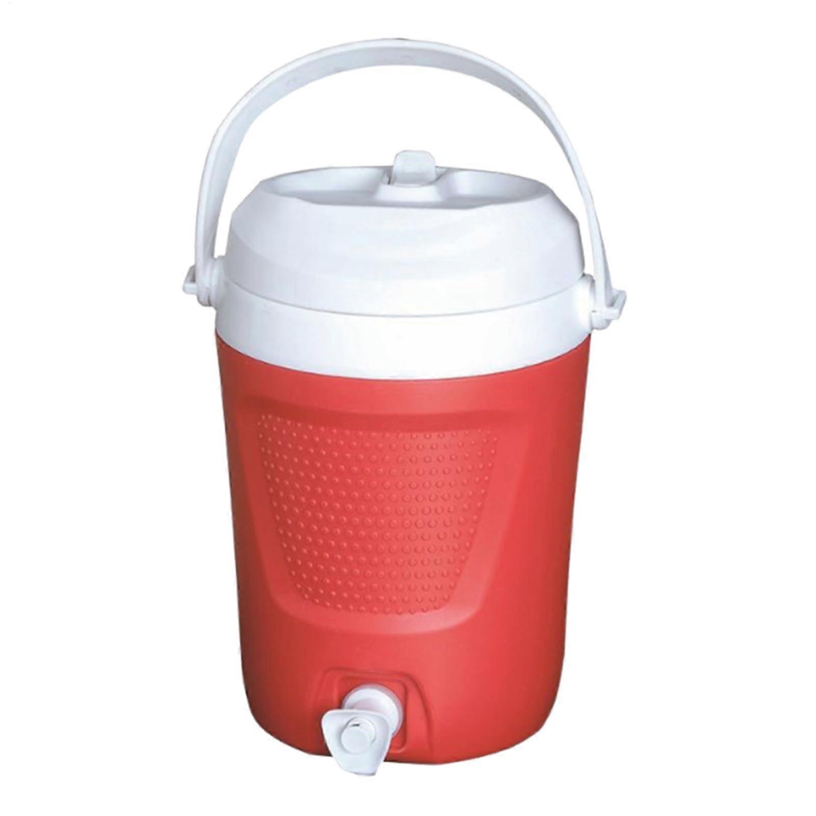 Sport Water Dispenser, 4L Portable Hot and Cold Camping Cooler, Ideal for Picnics and Sports Events