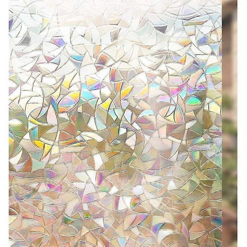Privacy window film, pattern window film, rainbow effect window film45x200cm