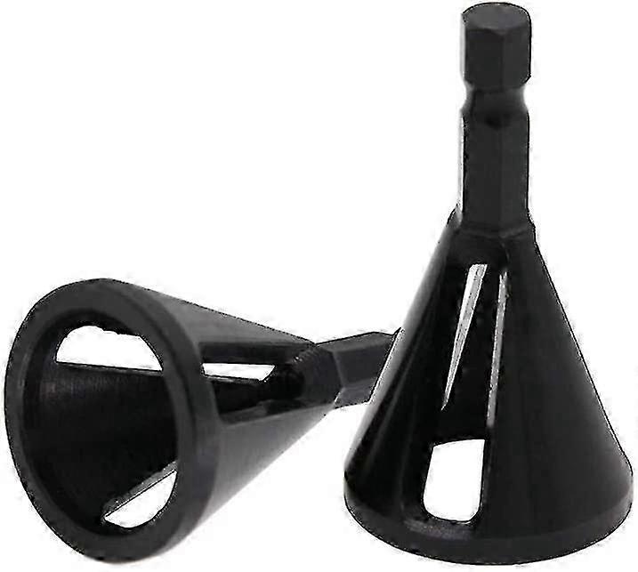 2-Piece Stainless Steel Hex Shank Deburring Drill Bits, Chamfering Tool​