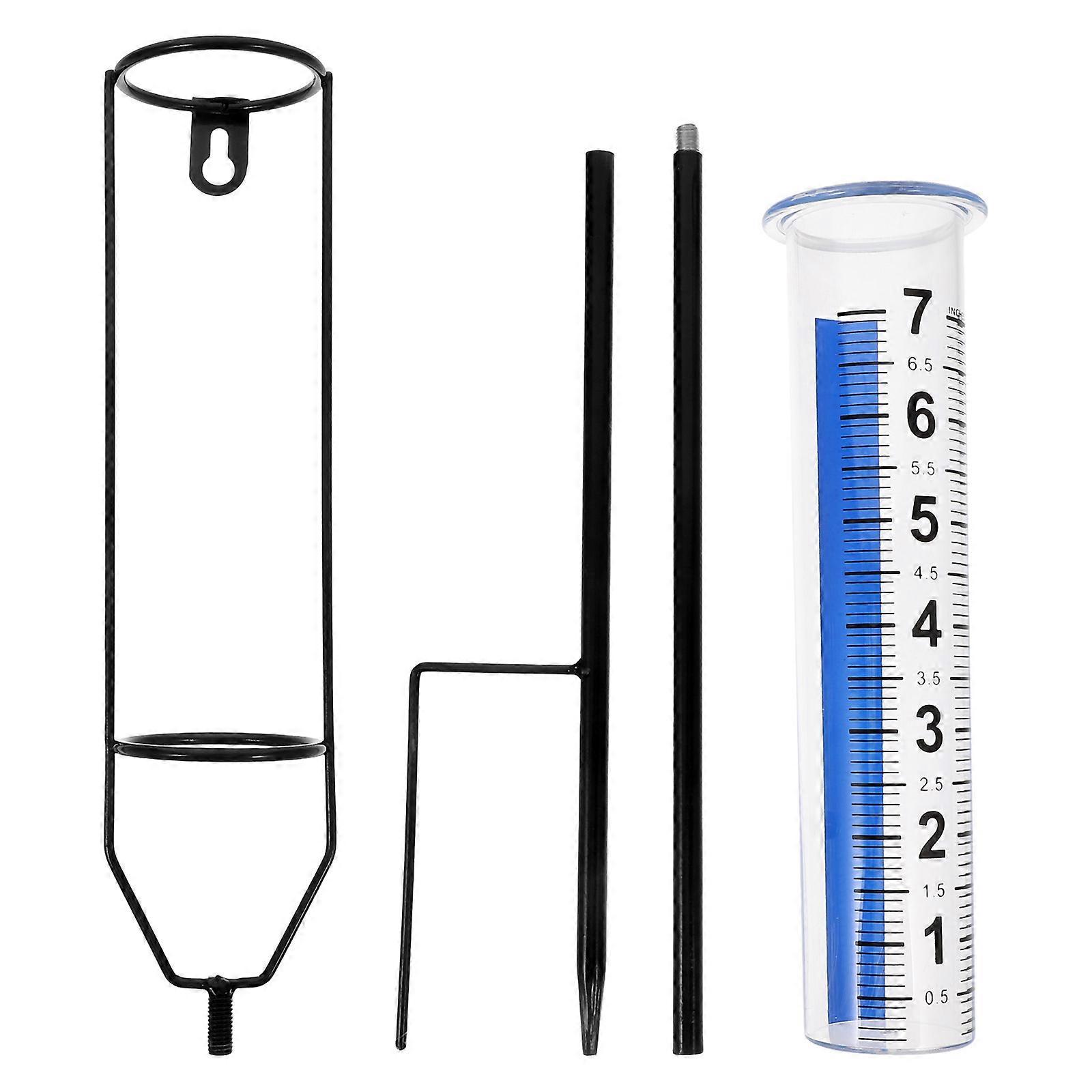 Rain Gauge For Garden Large Rain Gauge Cup Shape Decorative Rain Gauge Outdoor Lawn 1Set