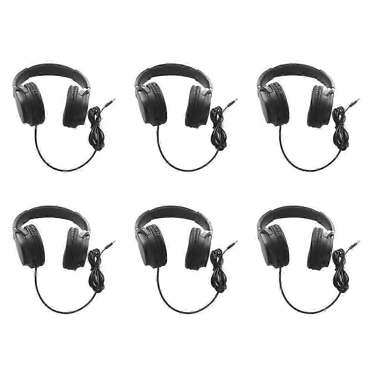 Guitar Headphone Amplifier Audio Mixer Headset Retractable Foldable