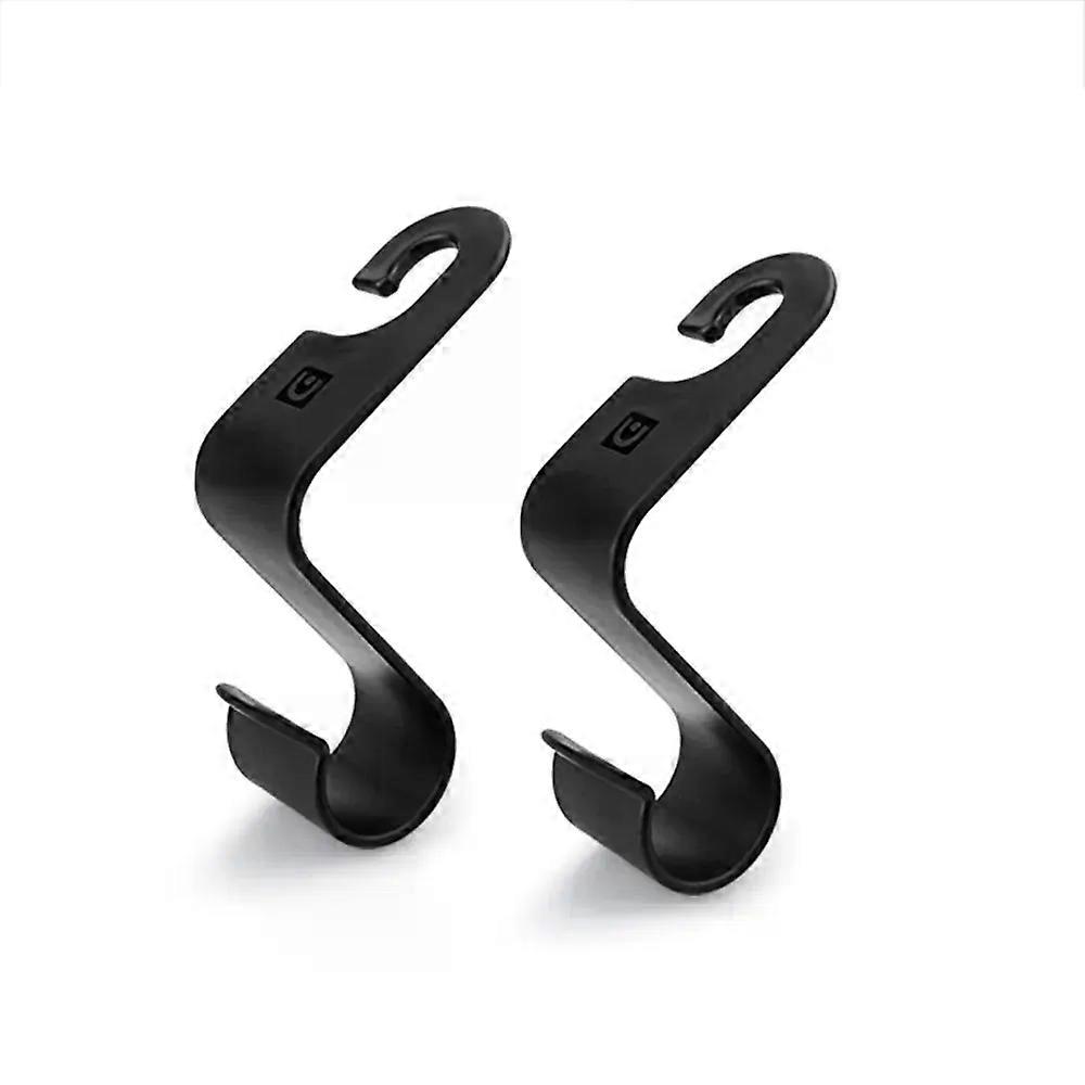 2pcs Rear Car Seat Hook Back Hidden Multifunctional Creative Storage Car Umbrella Hook Hanger Ornaments Auto Interor Accessorie