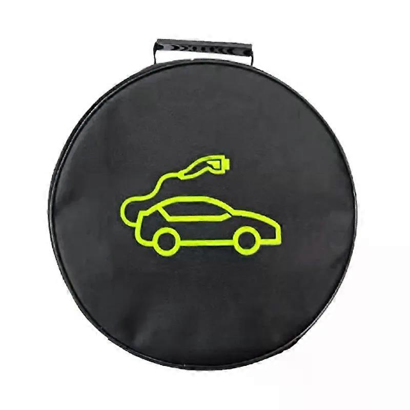 Car Charging Cable Storage Bag Jumper Carry Bag Fit For Electric Vehicle Charger Plugs Sockets Charging Equipment Container Storage