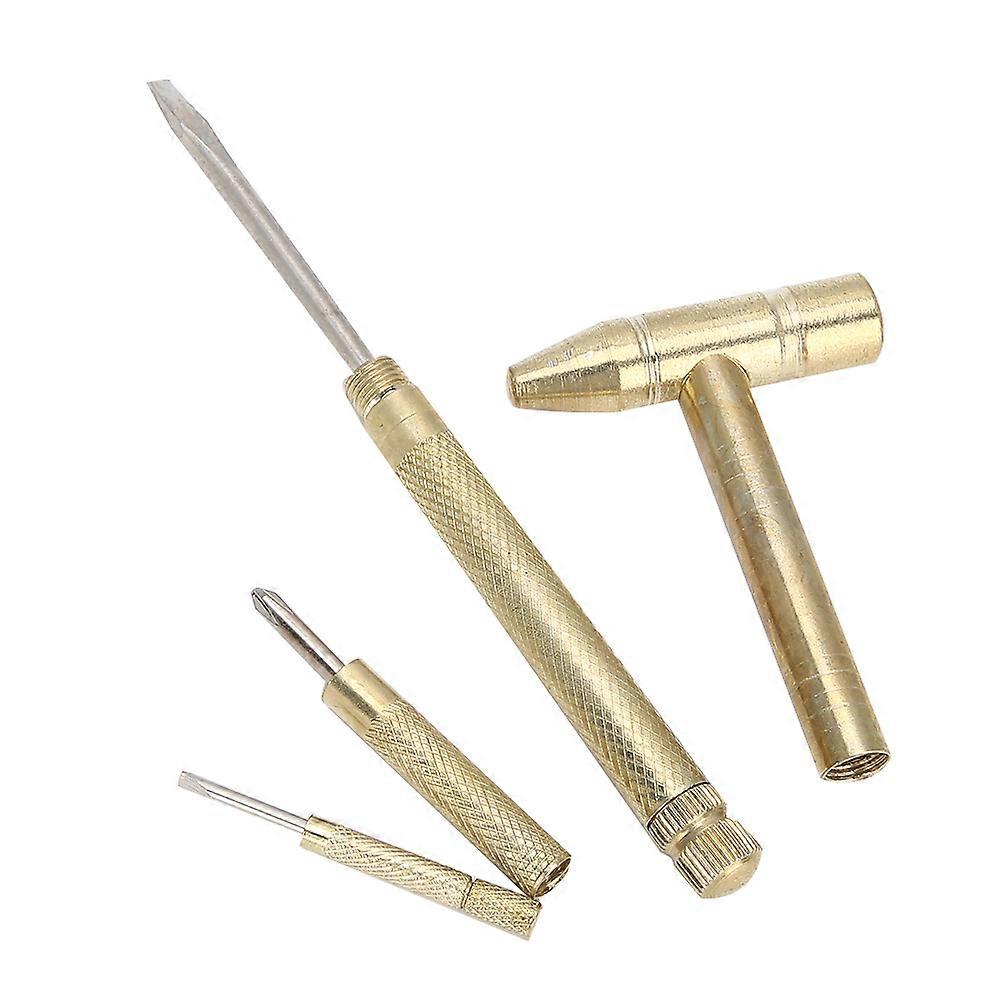 Copper Hammer Multi Functional Mini Hammer for Jewelry Making Processing