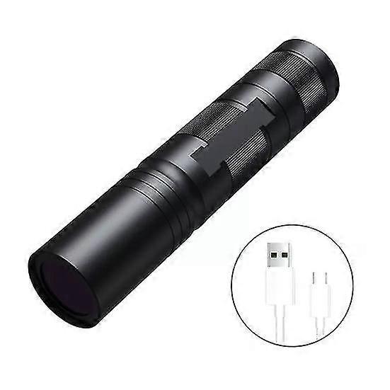 20W Portable USB Rechargeable UV Flashlight - 365nm Handheld LED Blacklight for Resin Curing, Glue Drying & Pet Urine Detection