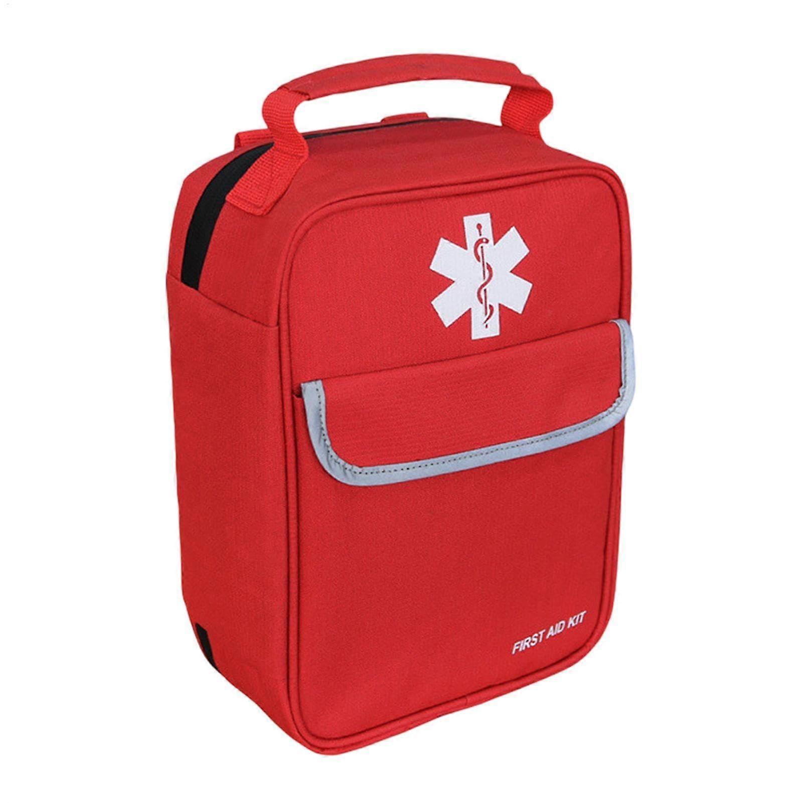 Camping rescue bag, 26 x 19 x 10 cm, outdoor storage with partition