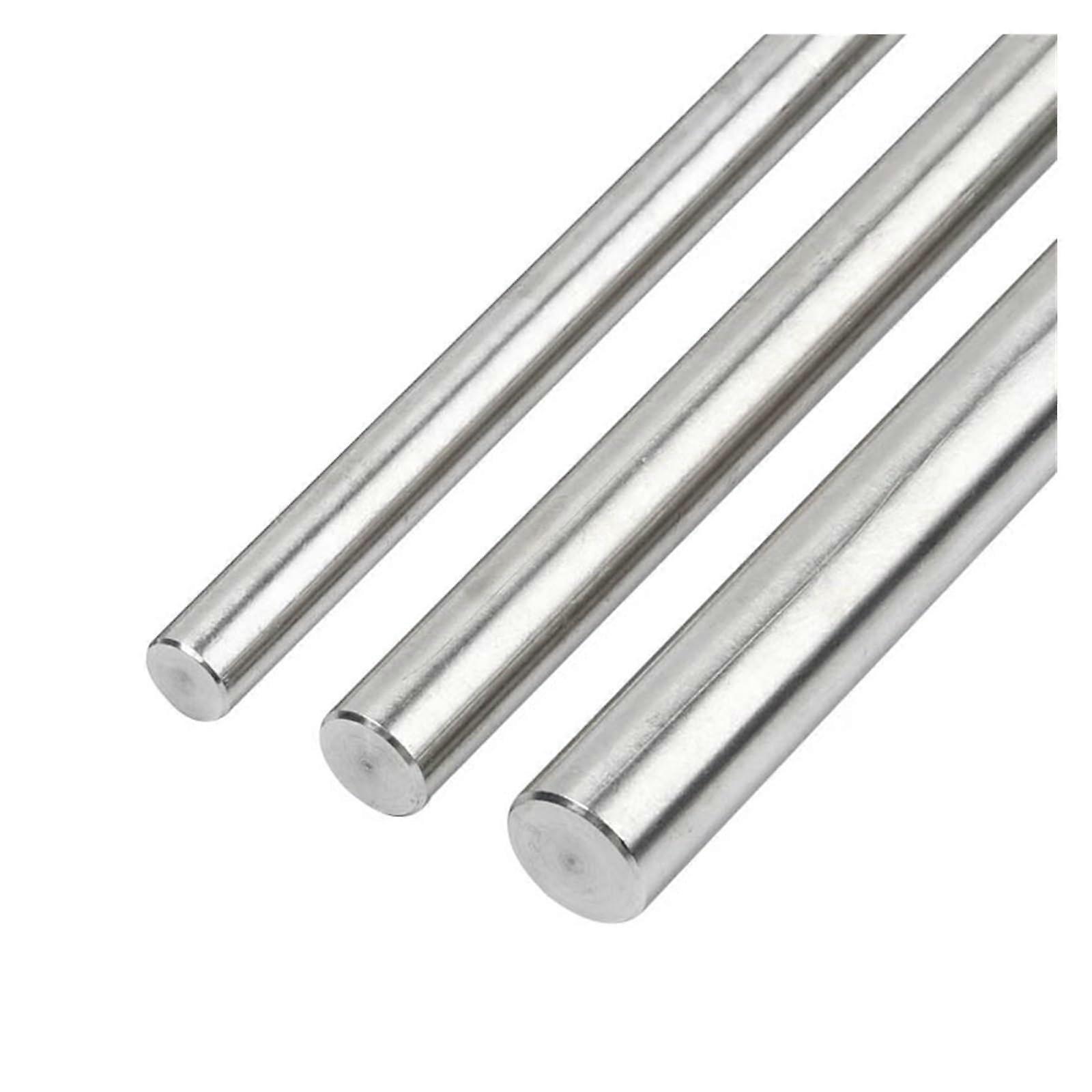 Stainless Steel 304 Round Bar 16mm Diameter, Straight Metal Shaft, Available in Various Sizes 2-18mm, 100mm Length