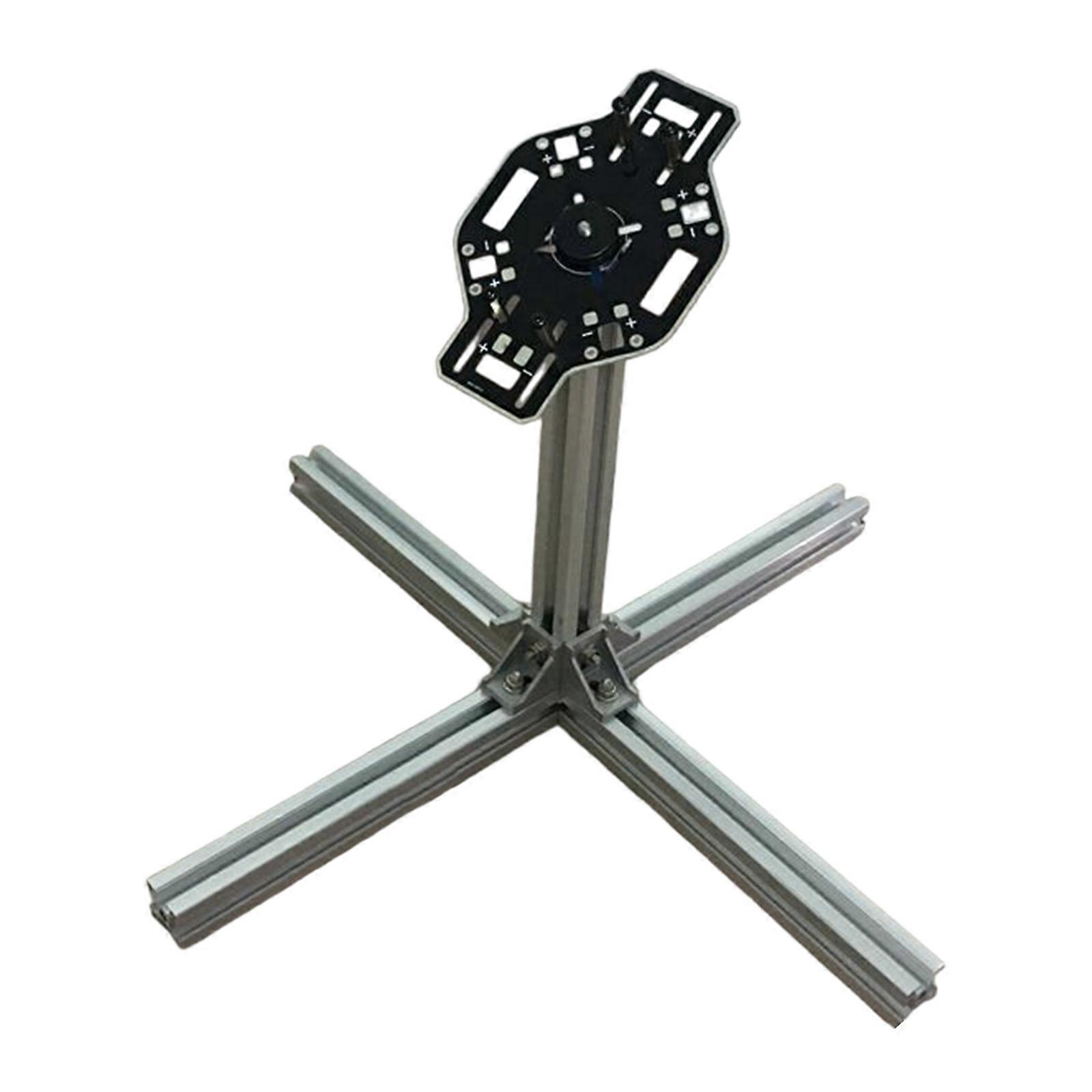 STM32 Quadcopter PID Calibration Stand, Aluminum Tuning Debugging Frame Four-Axised Model Aircraft Gimbal Multicolor