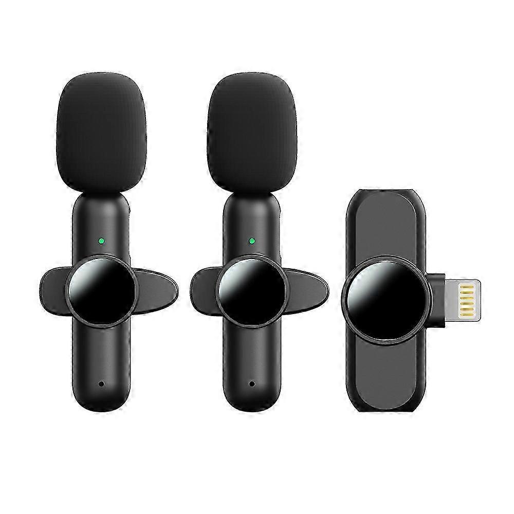 Wireless Lavalier Microphone For IphoneAndroid, Plug-Play Microphones