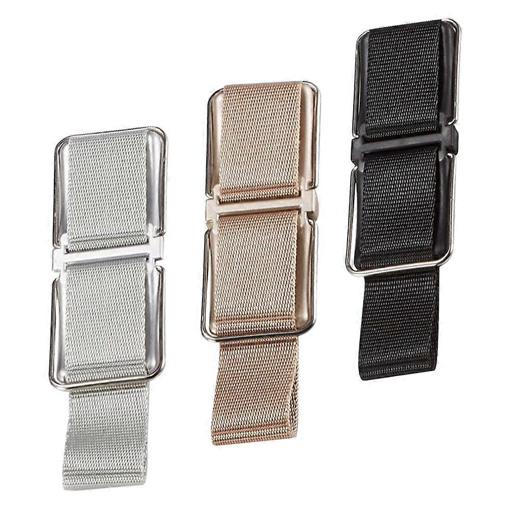 Phone Strap Set For Office And Home Use In Black Featuring Desktop Phone Rack Function 3Pcs