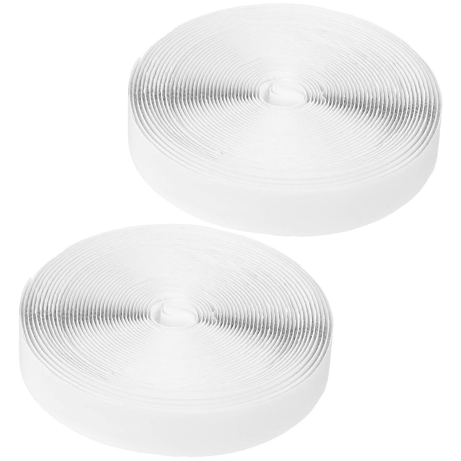 Double Sided Adhesive Tape Nylon Self Adhesive Strips For Hanging Tools Insect Nets Installation 2 Rolls 800X2cm