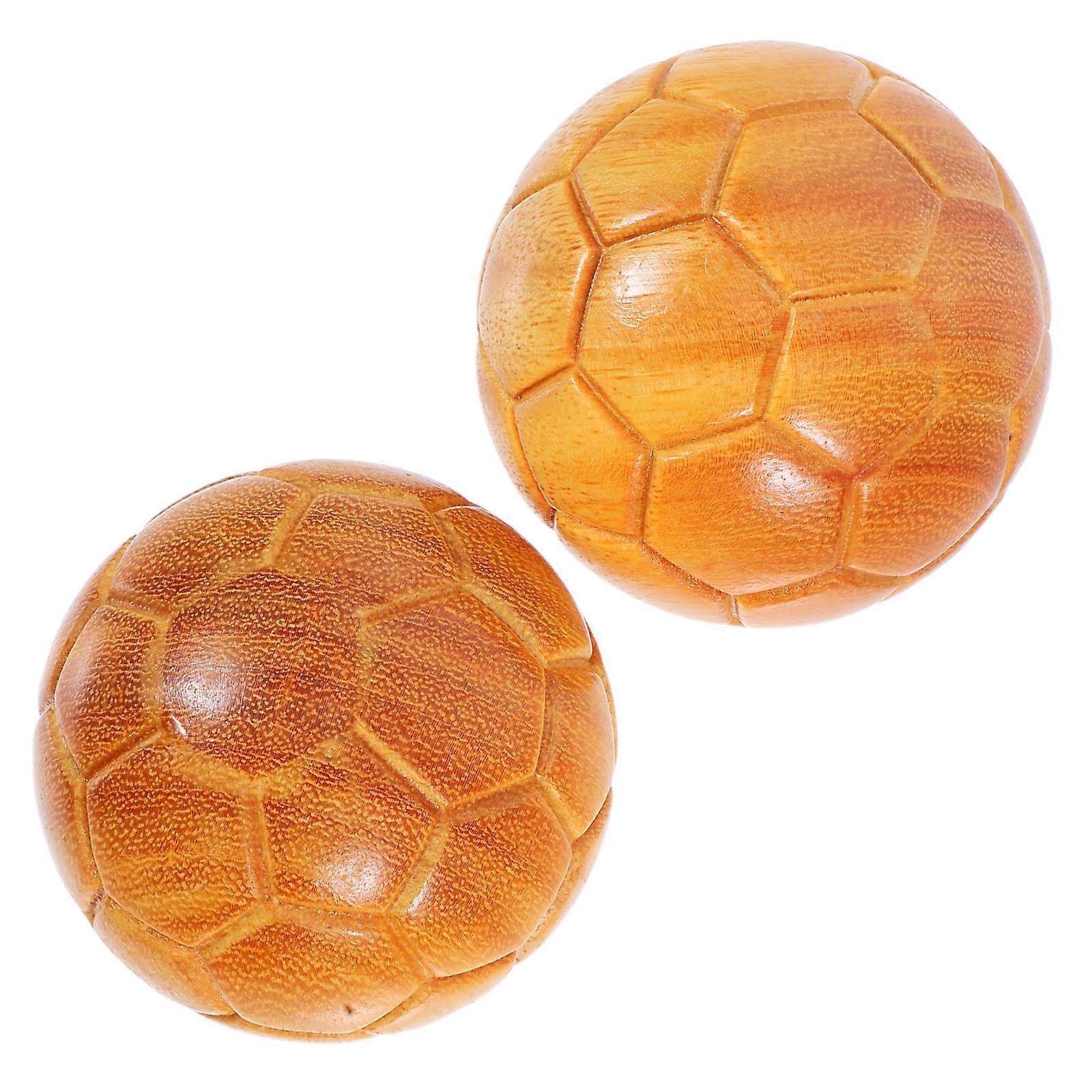 Rustic Baoding Balls Hand Exercises Muscle Massager Tools For Relaxation 2Pcs