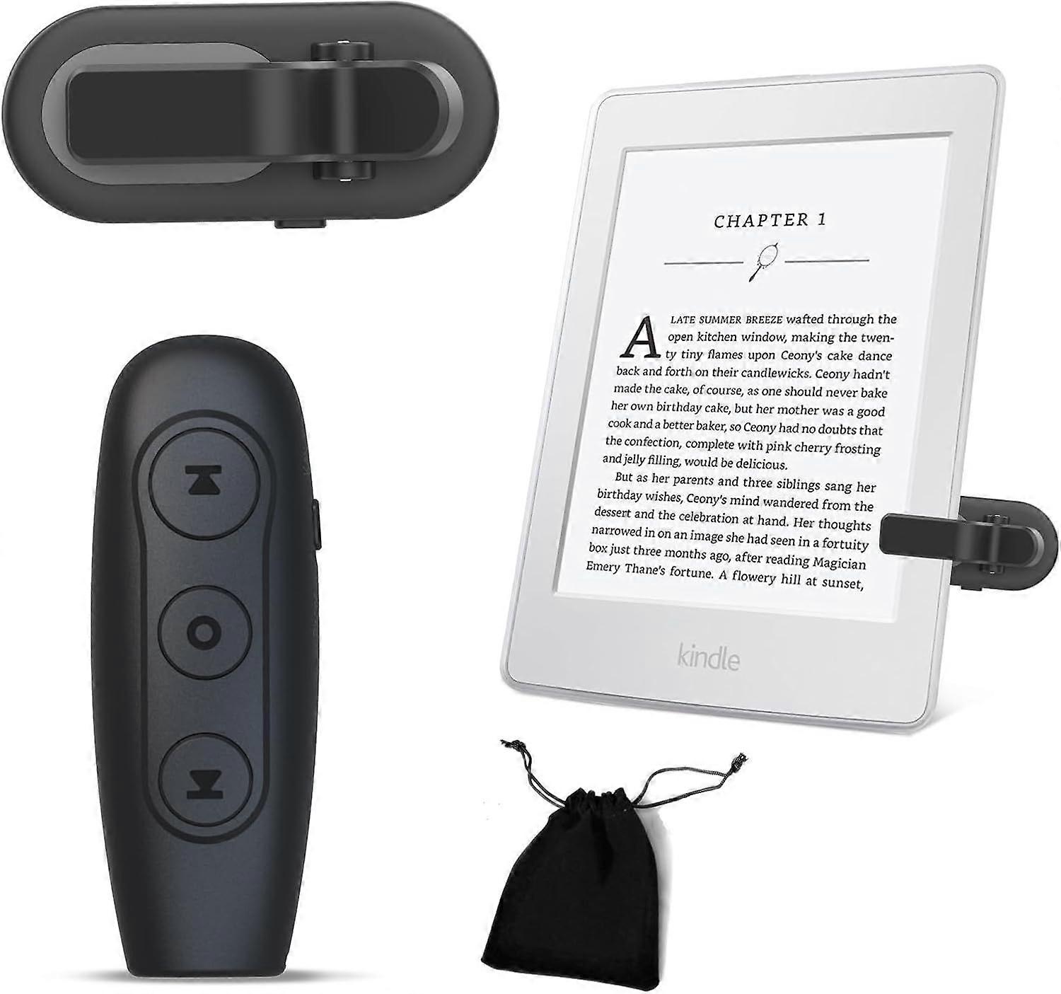 2025 Newest Page Turner for Kindle Paperwhite Oasis Kobo E-Reader, Camera Remote