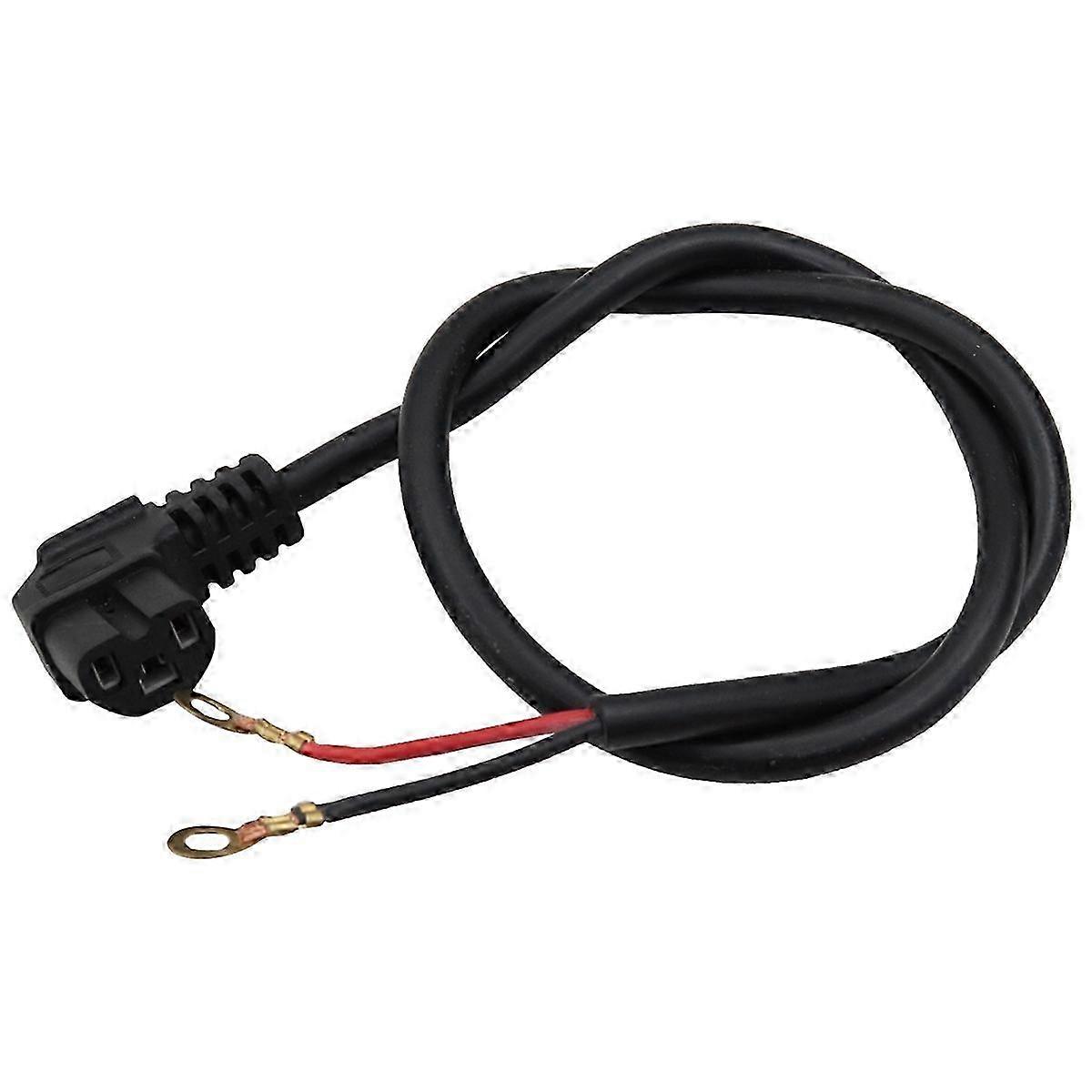 Electric Scooter Charging Cable - Extended Elbow Connector for Power Socket Compatibility