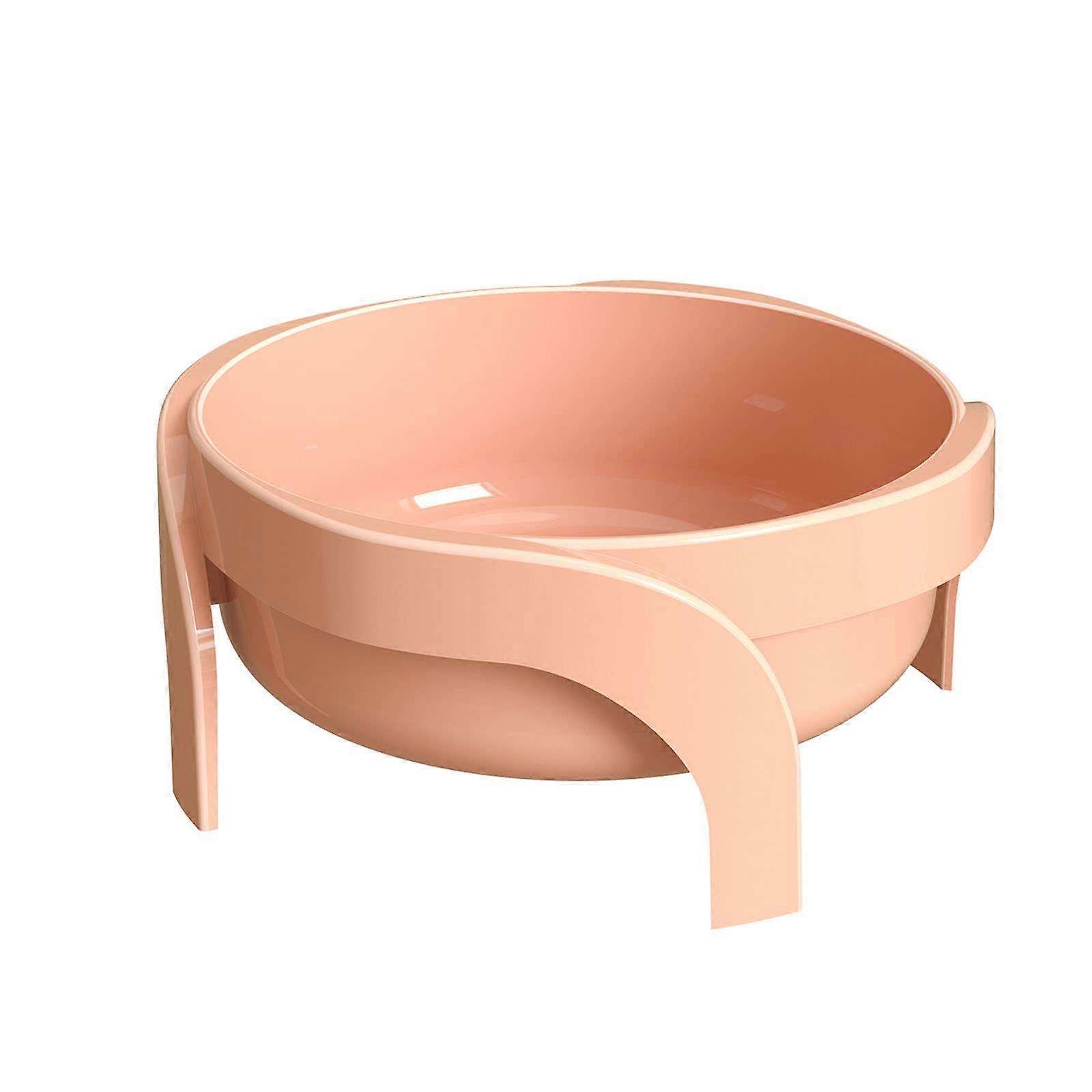 Elevated Cat Bowl Anti Vomiting Raised Dog Bowl with Stand Windmill Shape for Small Dogs, Single Bowl Design