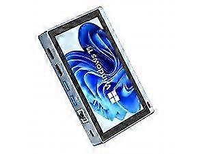 Windows 11 5.5インチタッチミニPCタブレット、Intel Celeron J4125、8GB + 128GB、WiFi、4K UHD、マルチポート、ポータブルオフィス&ホームエンターテイメント