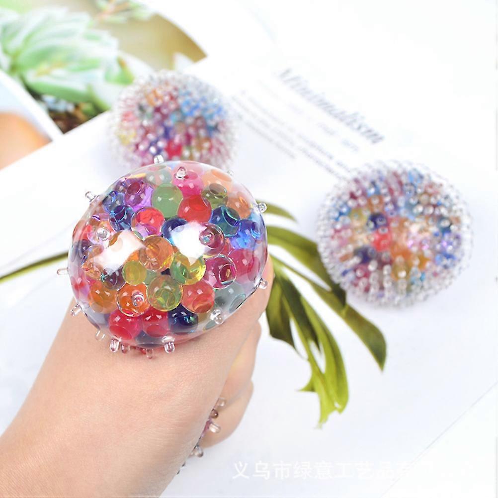Stress Balls Squeezing Grape Balls Bounce Decompression Toy Funny Soft Rubber Stress Balls Squeezing Vent Toy