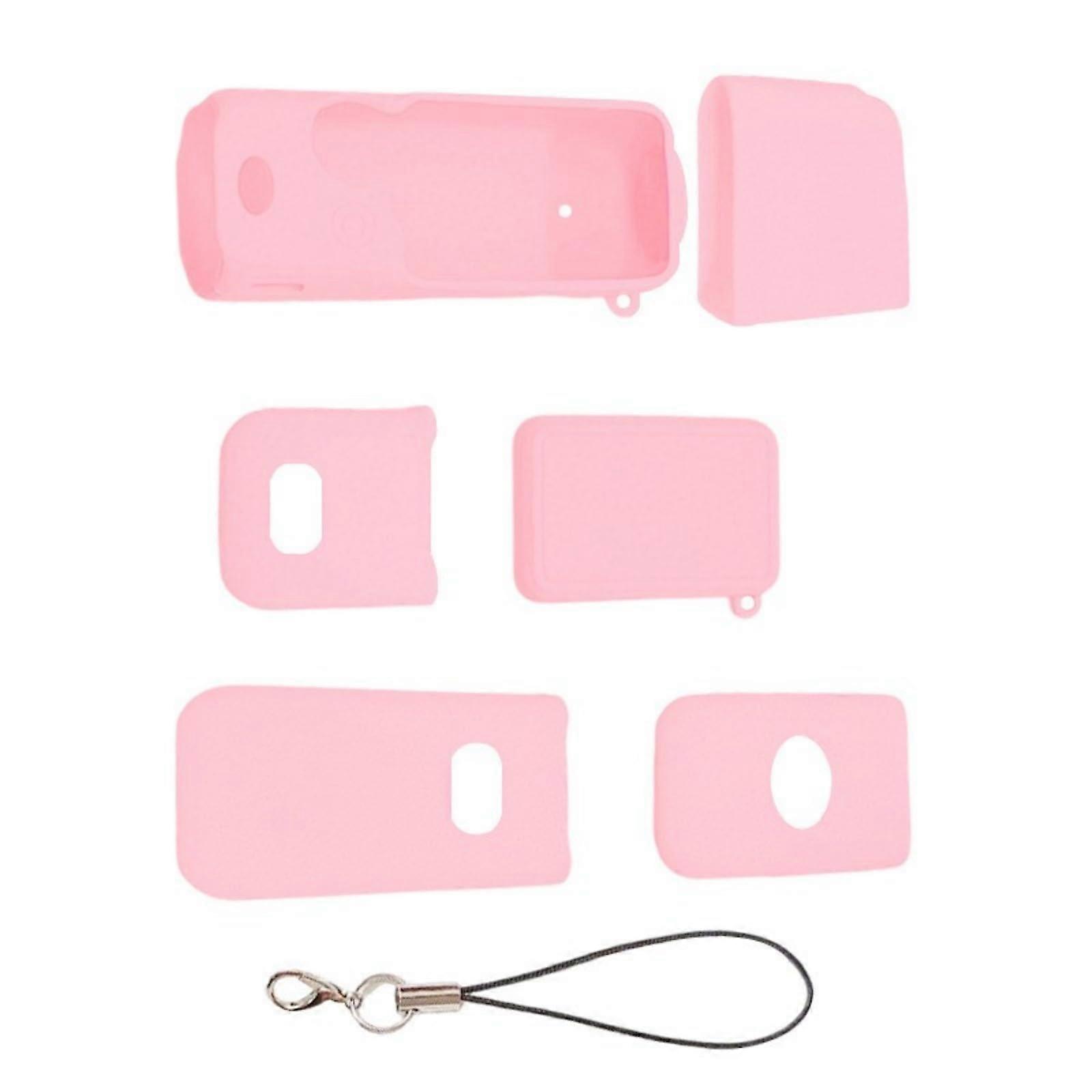 Thin silicone protective case, secure grip, improved ergonomic design, camera pouch for Pocket 3 camera, shockproof camera cover
