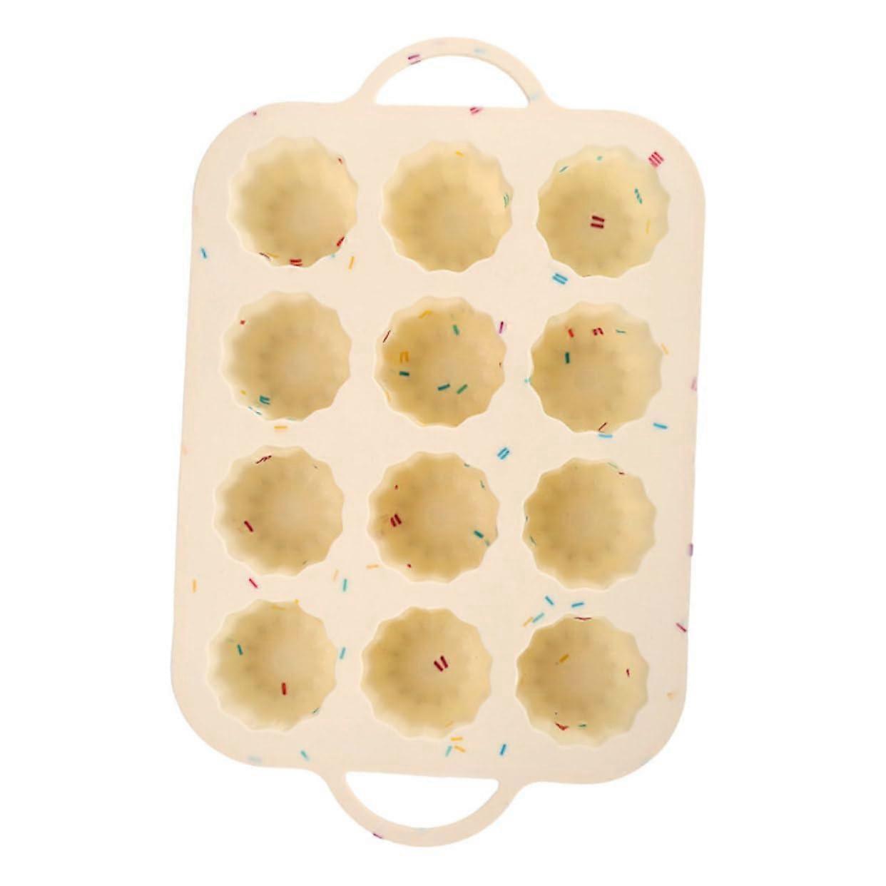 Silicone Muffin Pan with Reusable Baking Mold for Mini Cakes, NonStick Design for Muffins, Cupcakes, and Desserts, Colorful and Practical Ref: 3060