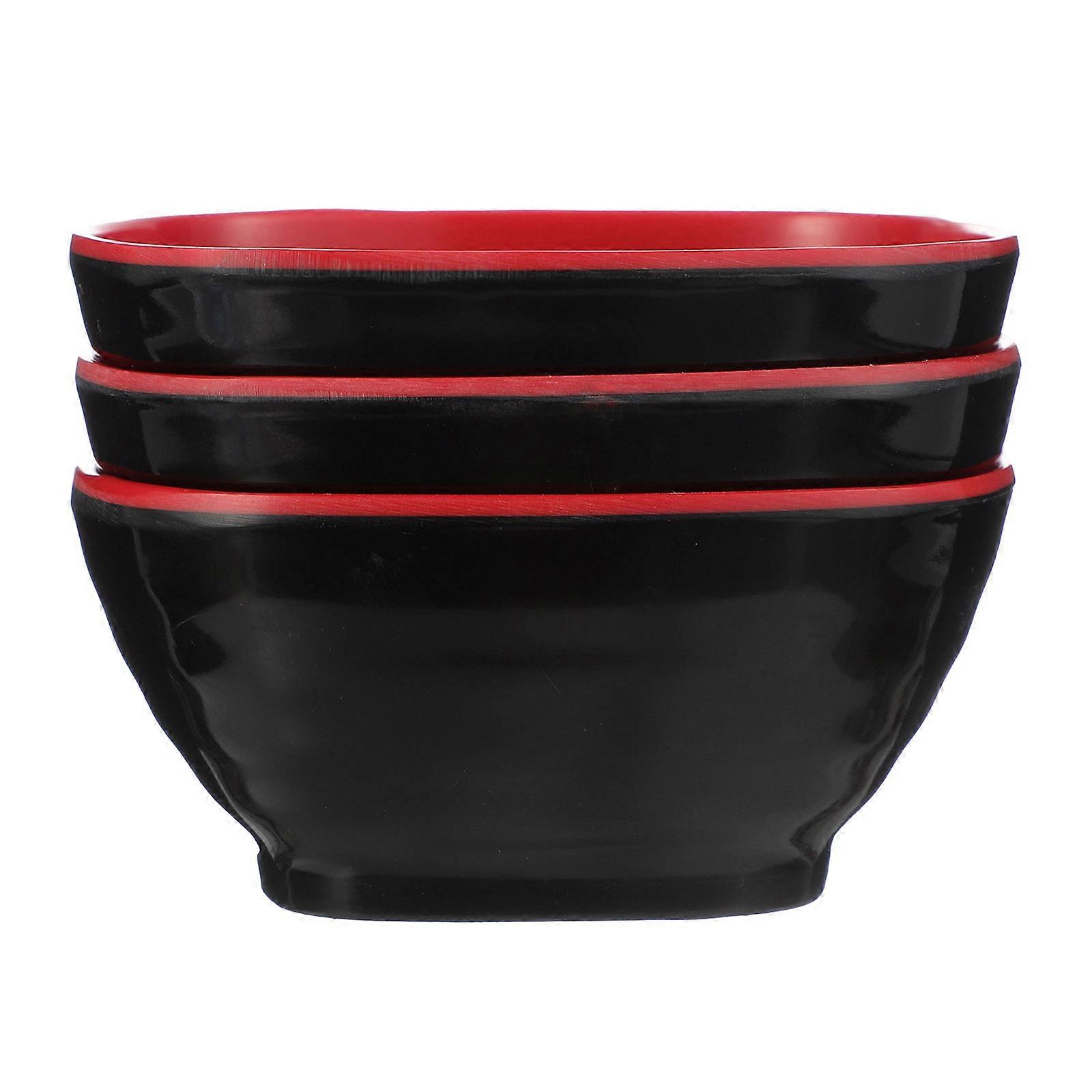 Sauce Bowls for Home Use Tableware Multi Color 3 Pieces