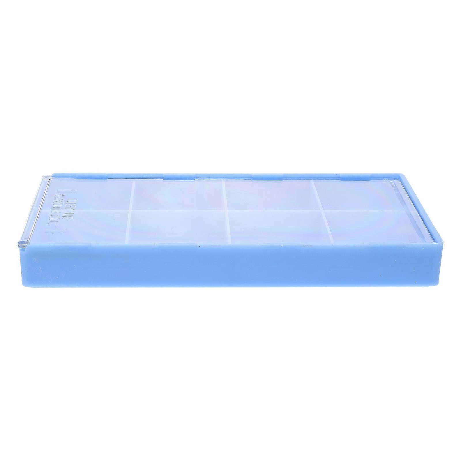 Rectangular Drawer Style Bead Storage Box Organizer For Office Organization With Multiple Compartments And Plastic Material 1Pack