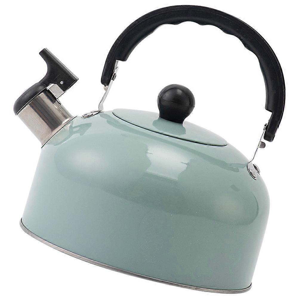 Stainless Steel Whistling Kettle for Home Use Multi Color 1.5 L Portable Lightweight