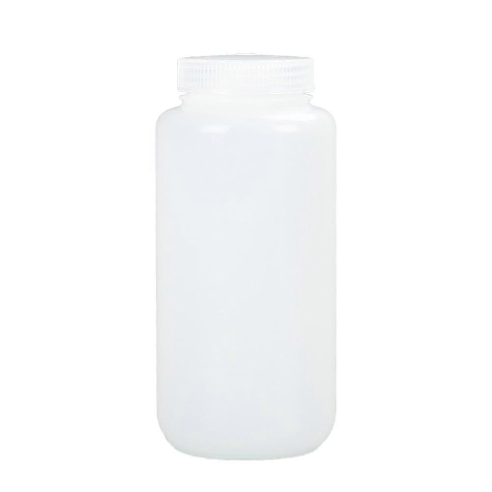 It looks like you're describing a product listing for a **wide mouth HDPE plastic reagent bottle** typically used for **storage and dispensing** of